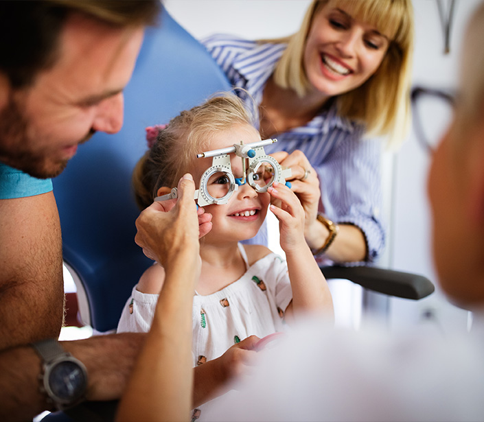 child eye exam